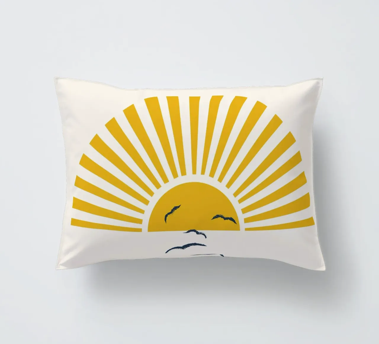 Minimalistic Summer I Kissen von Nadjaa