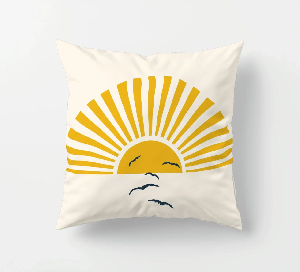 Minimalistic Summer I decorative cushion by Nadjaa