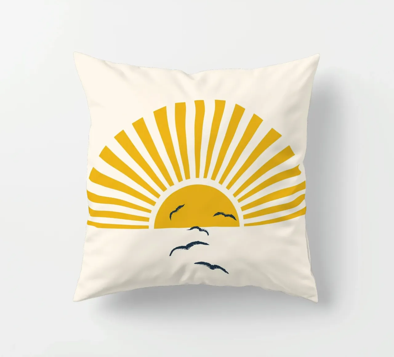 Minimalistic Summer I Kissen von Nadjaa