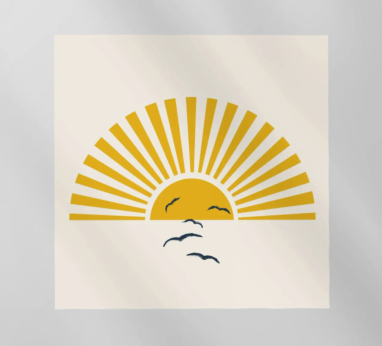 Minimalistic Summer I lámina retroiluminada de Nadjaa