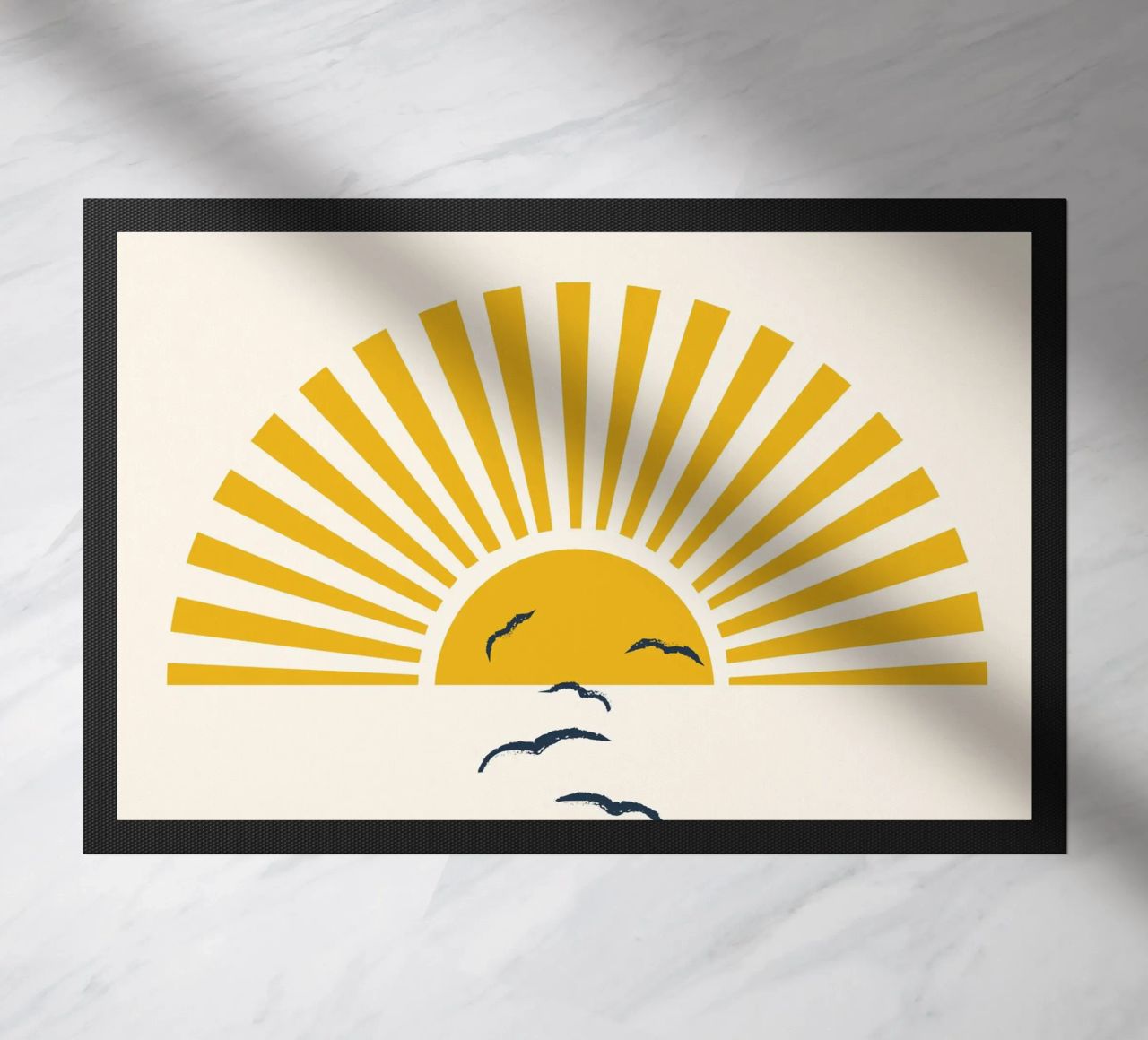Minimalistic Summer I doormat by Nadjaa