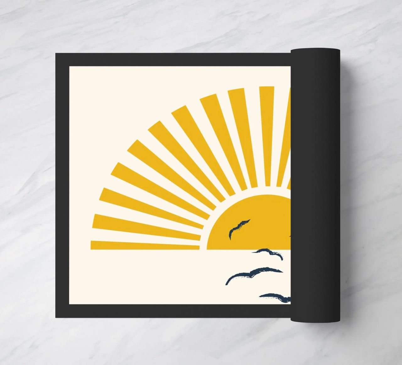 Minimalistic Summer I doormat by Nadjaa