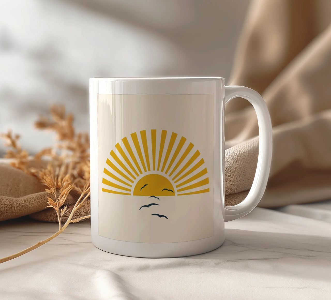 Minimalistic Summer I tazza in ceramica da Nadjaa