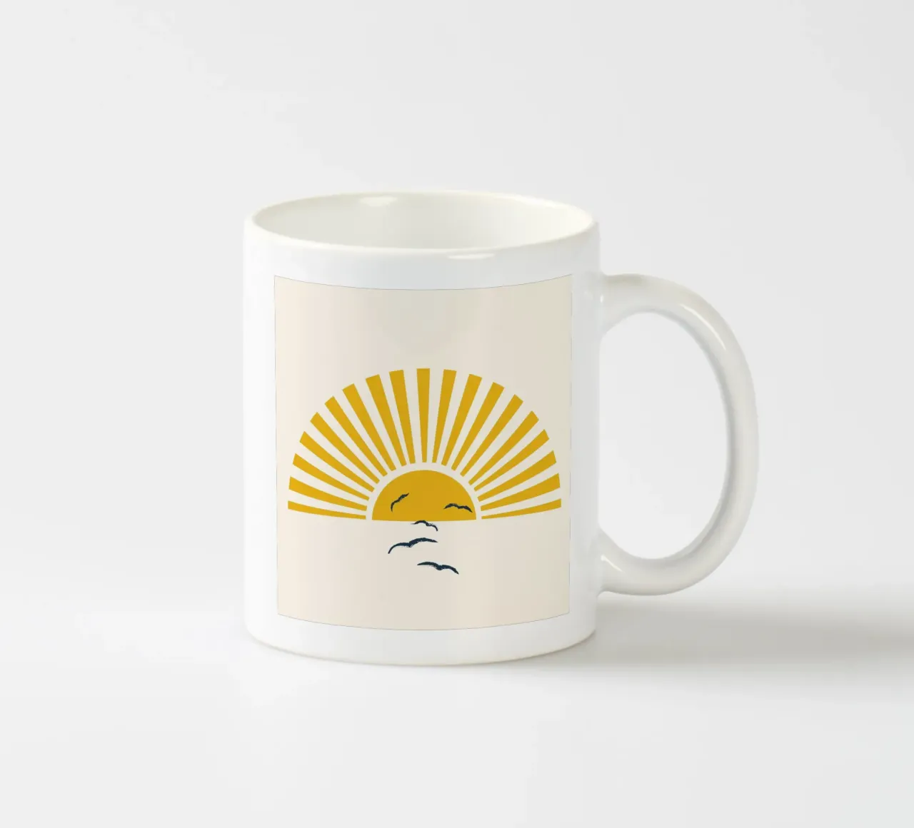 Minimalistic Summer I mug en céramique de Nadjaa