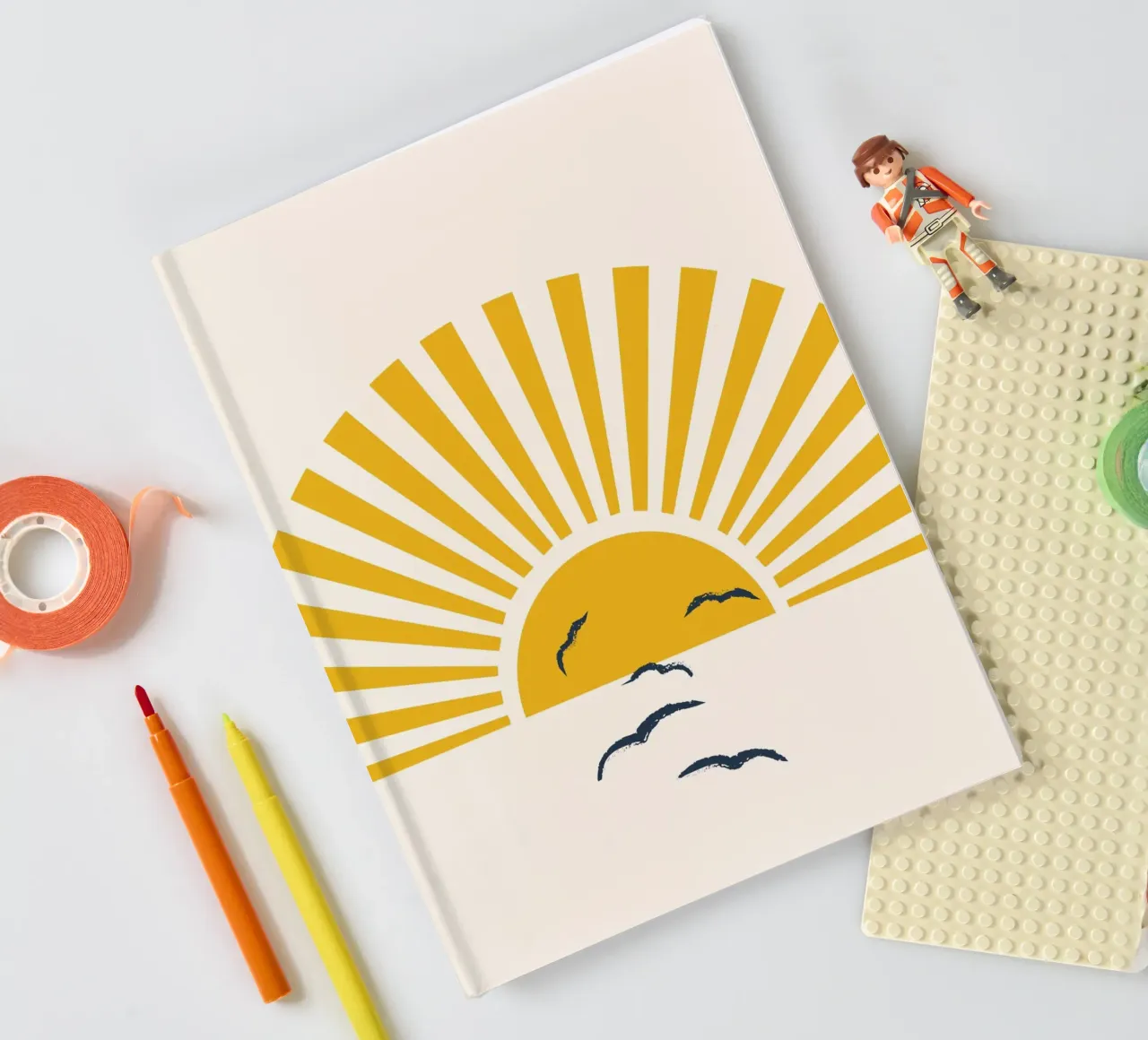 Minimalistic Summer I notebook by Nadjaa