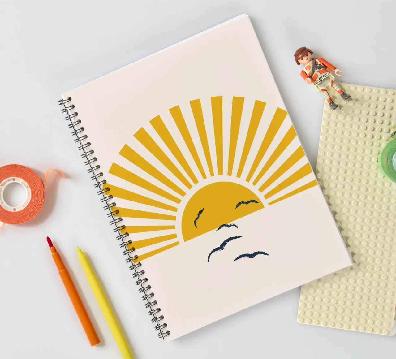 Minimalistic Summer I Ringbuch von Nadjaa