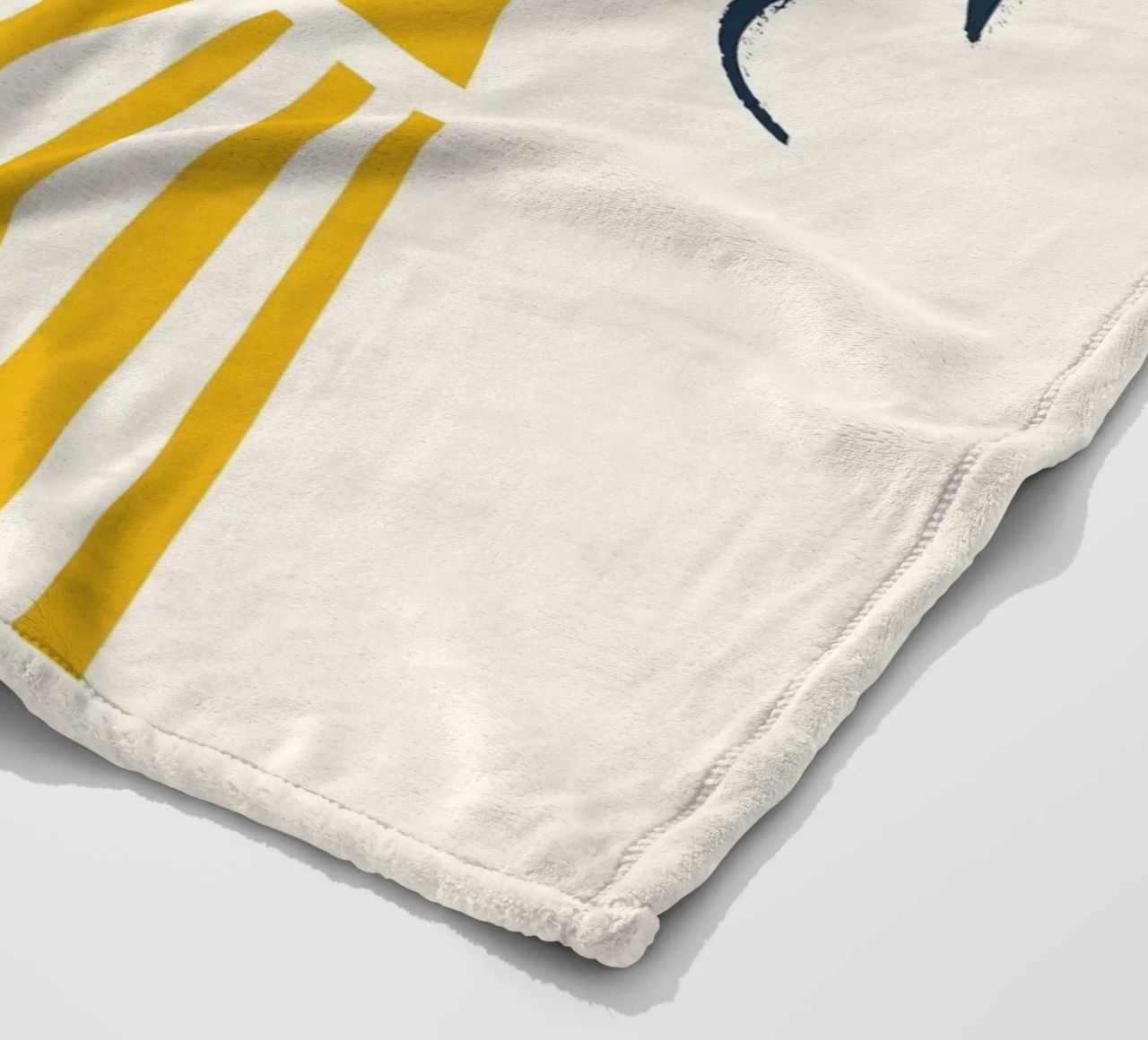 Minimalistic Summer I fleece blanket by Nadjaa