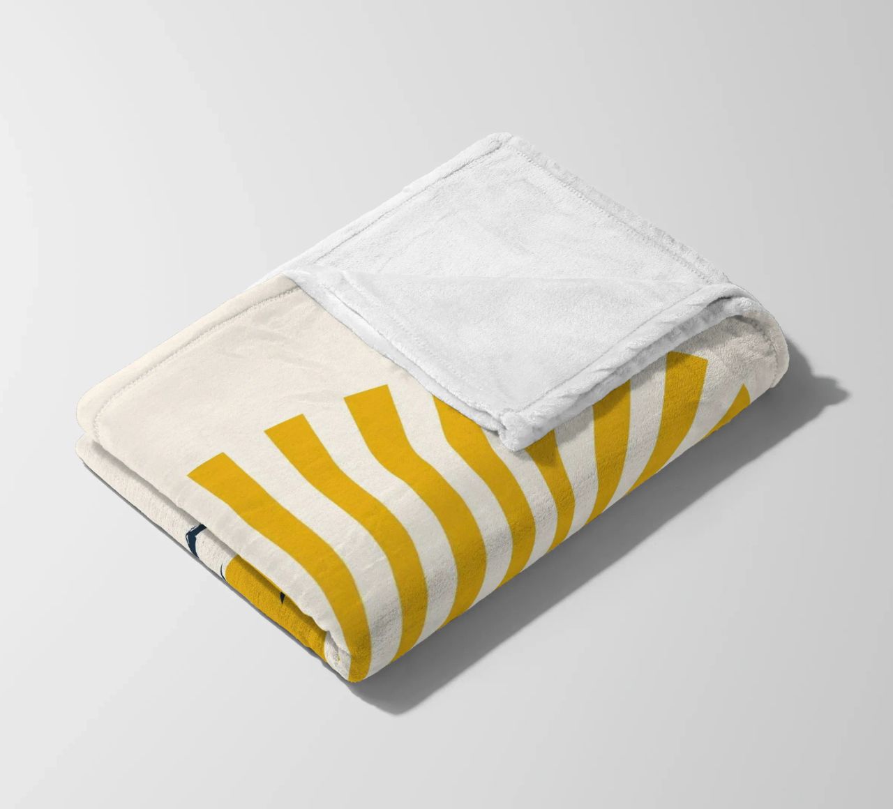 Minimalistic Summer I fleece blanket by Nadjaa