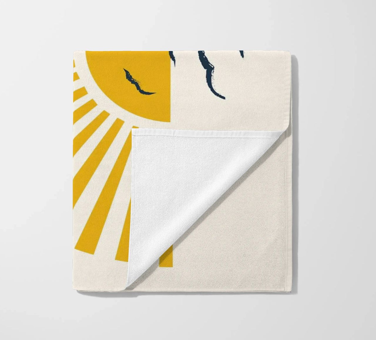 Minimalistic Summer I beach towel by Nadjaa