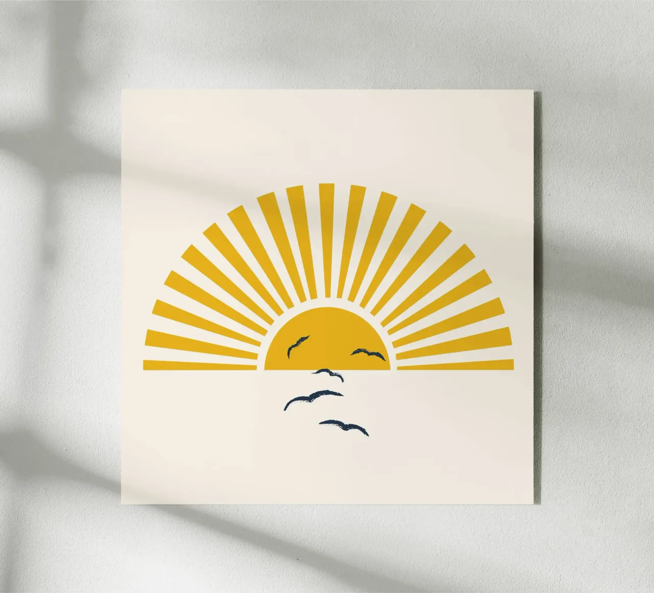 Minimalistic Summer I acrylic glass by Nadjaa
