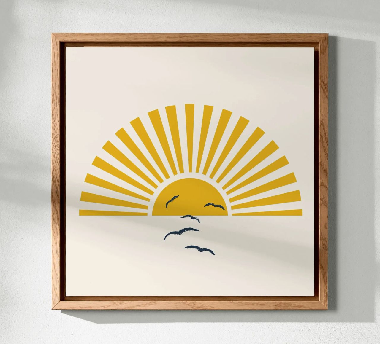 Minimalistic Summer I alluminio dibond da Nadjaa