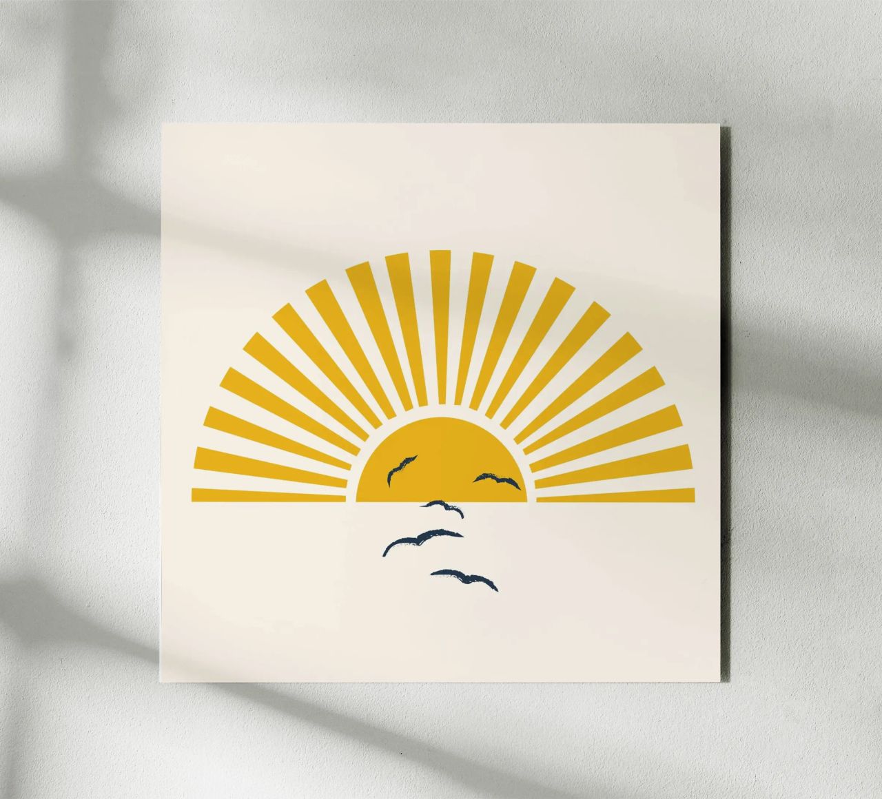 Minimalistic Summer I alluminio dibond da Nadjaa