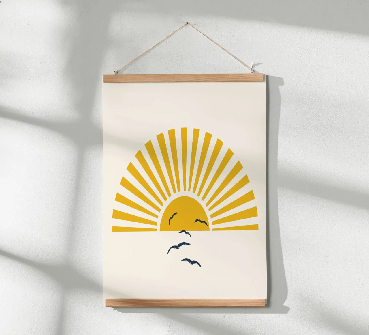 Minimalistic Summer I poster by Nadjaa