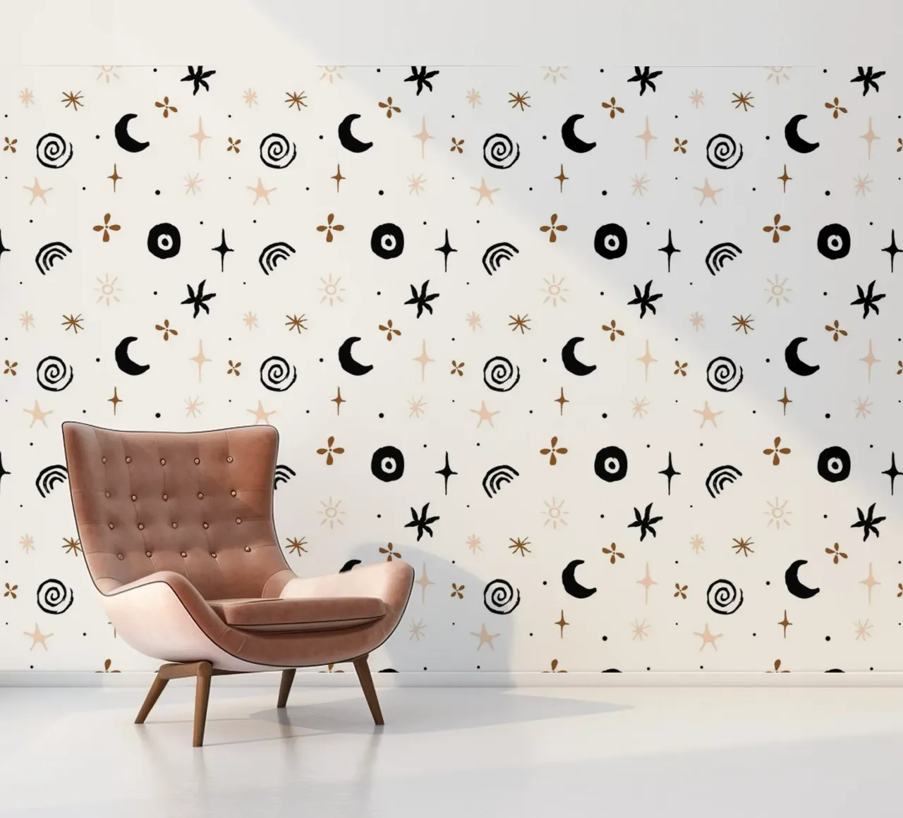 Seaside Pattern No 06 papel para pared de treechild