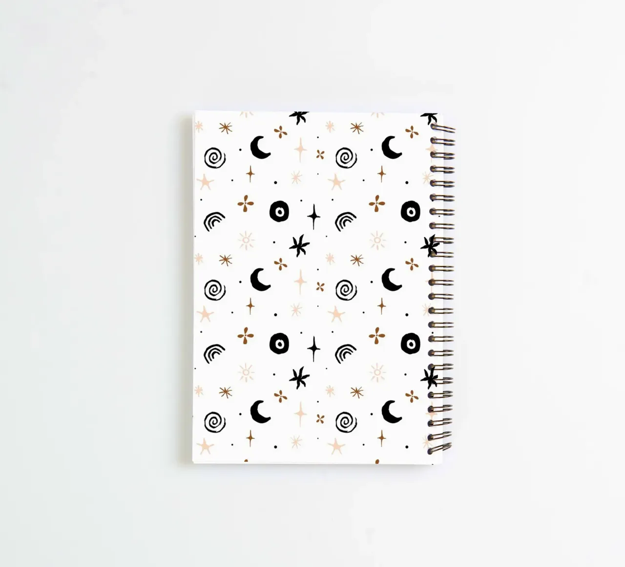 Seaside Pattern No 06 diario ad anelli da treechild