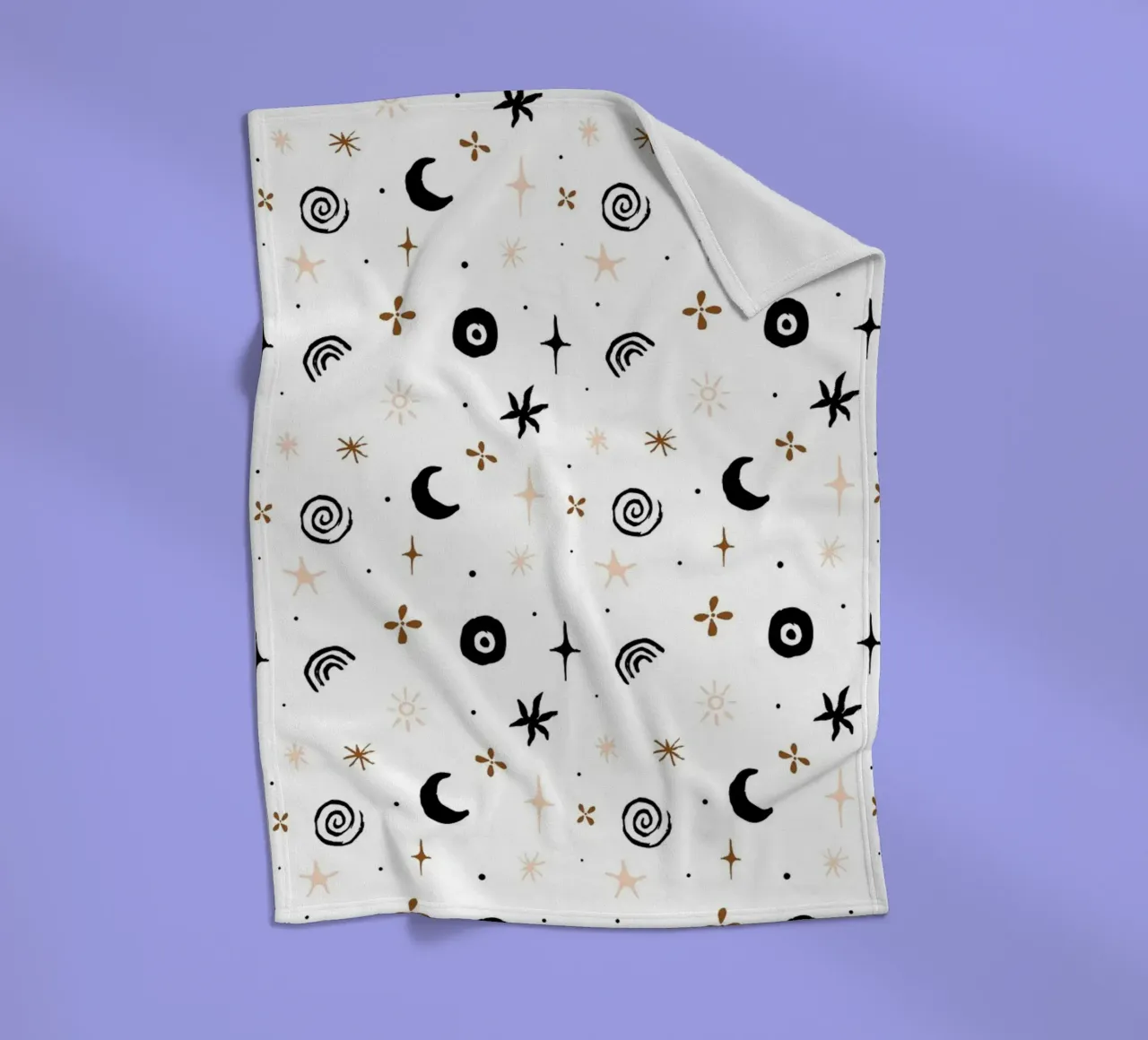 Seaside Pattern No 06 coperta in pile da treechild