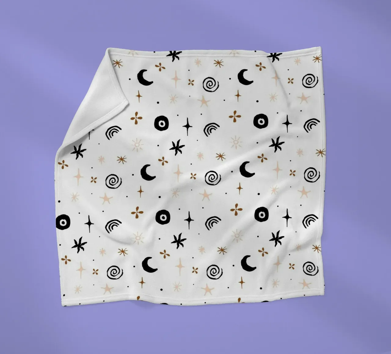 Seaside Pattern No 06 Fleecedecke von treechild