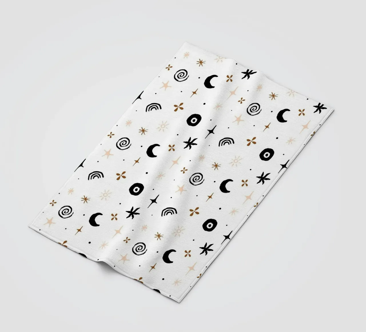Seaside Pattern No 06 Fleecedecke von treechild