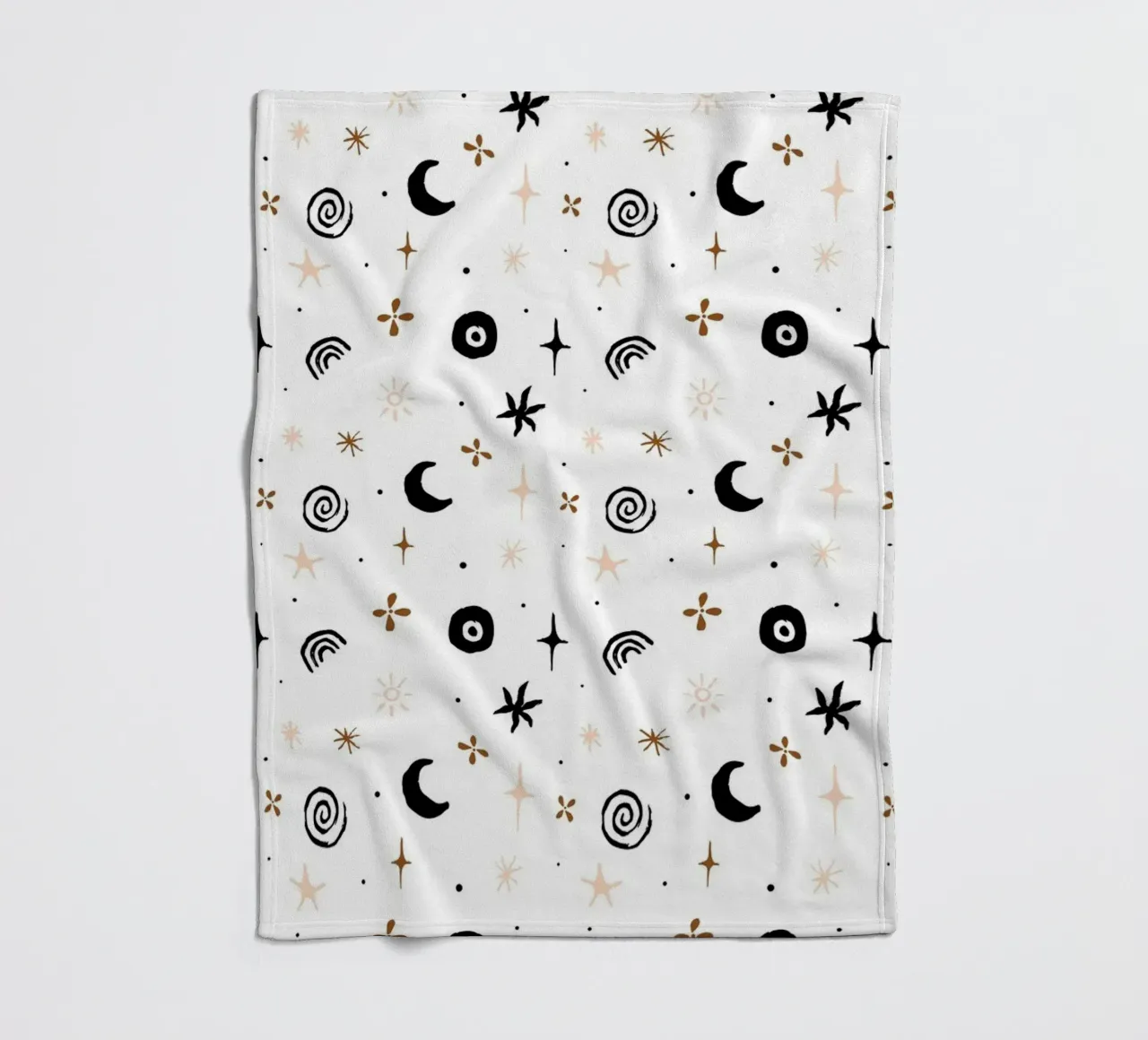 Seaside Pattern No 06 Fleecedecke von treechild