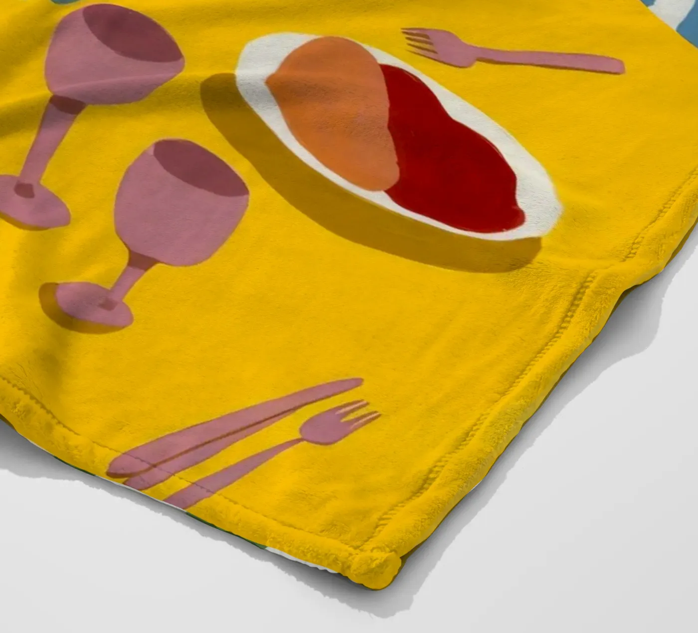Bold Dinner Play Fleecedecke von Aurora Muse
