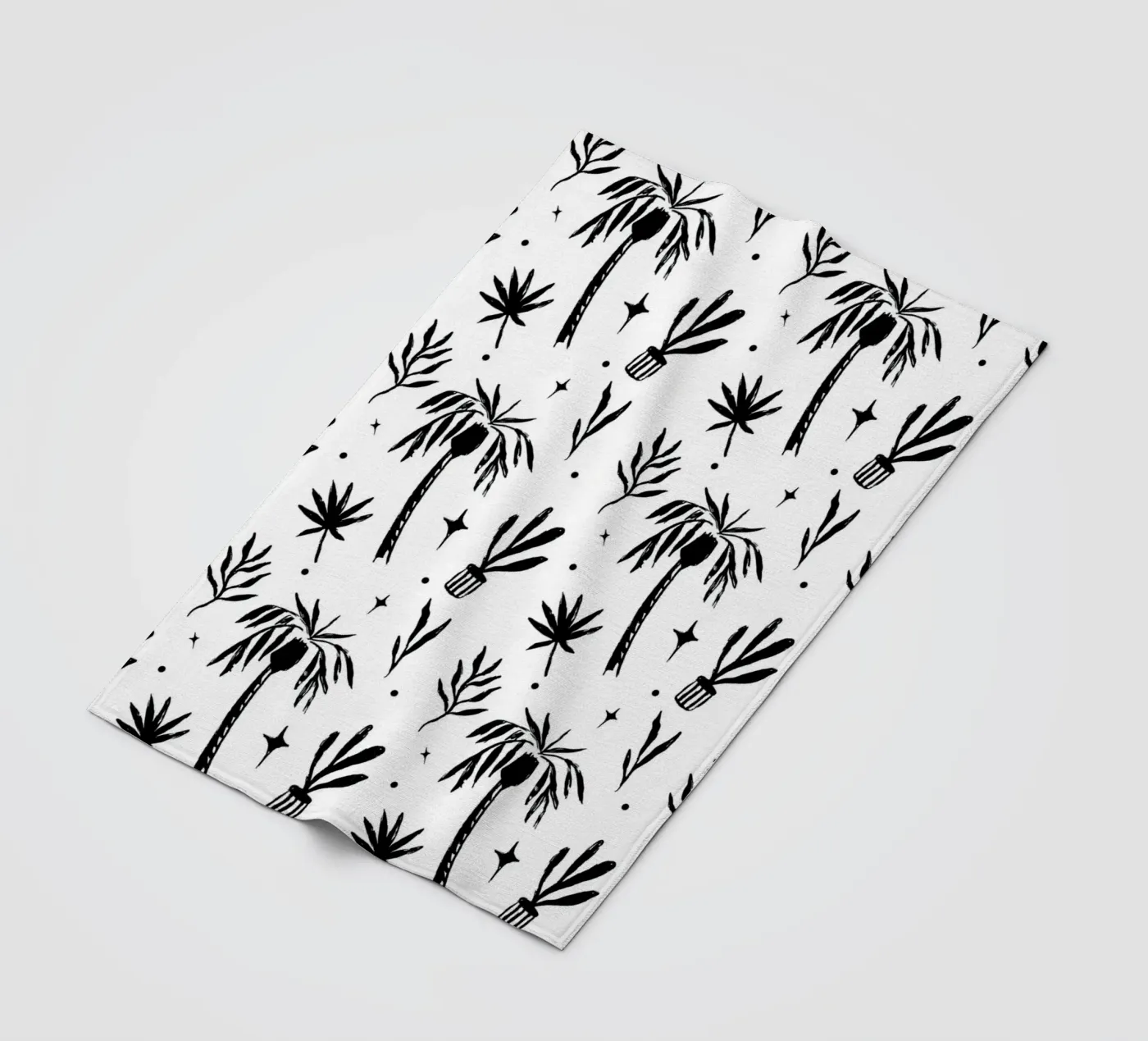 Seaside Pattern No 07 Fleecedecke von treechild