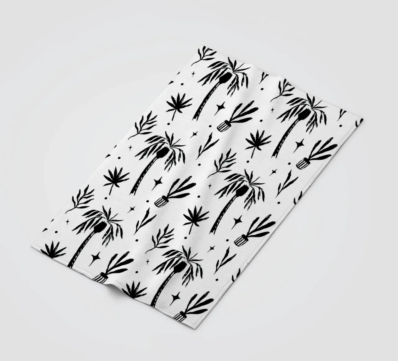 Seaside Pattern No 07 coperta in pile da treechild