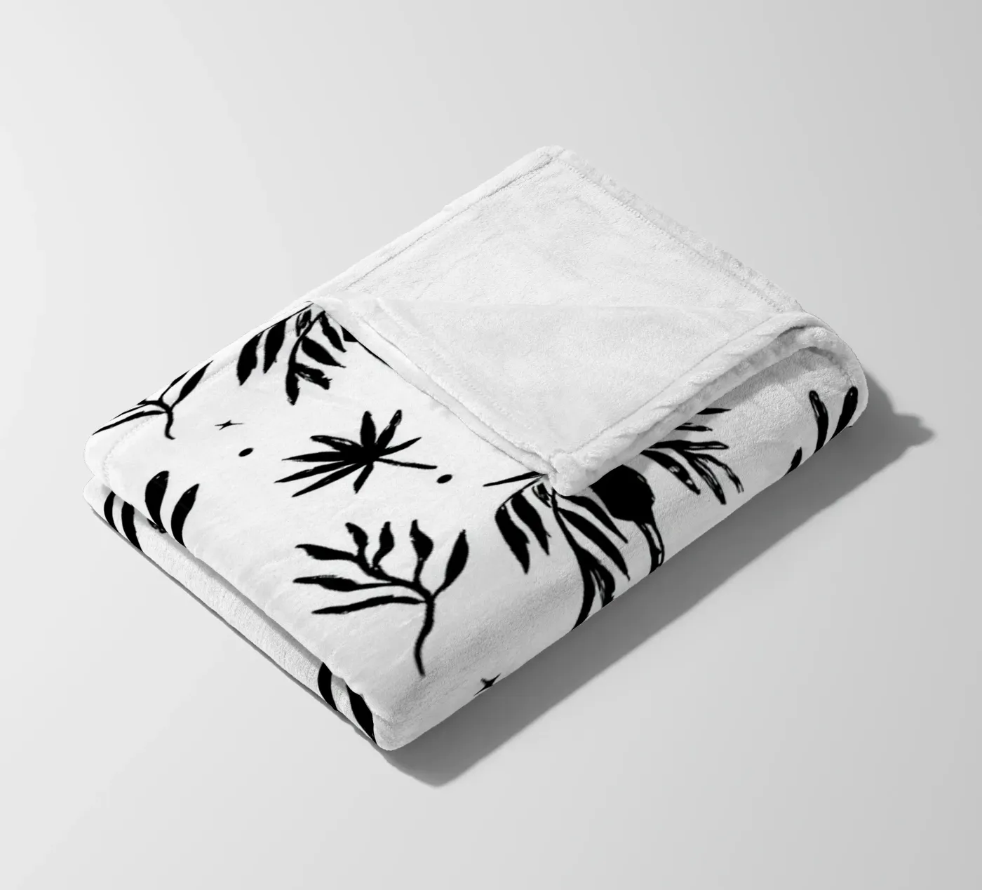 Seaside Pattern No 07 Fleecedecke von treechild