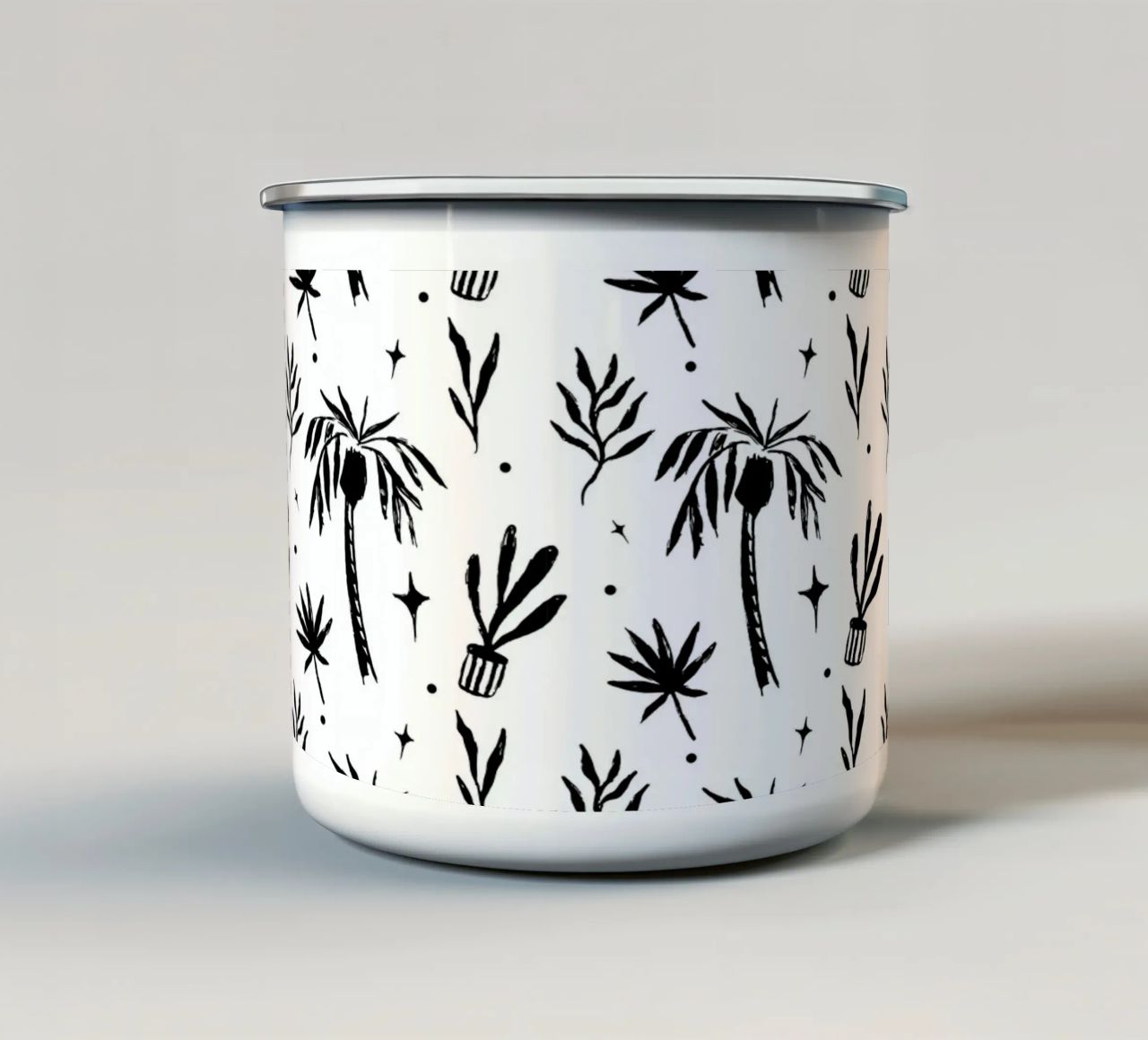 Seaside Pattern No 07 tazza in smalto da treechild
