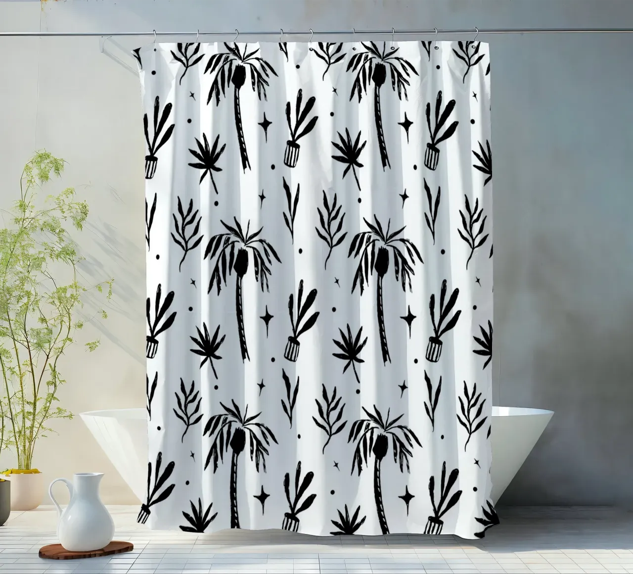Seaside Pattern No 07 tenda da doccia da treechild