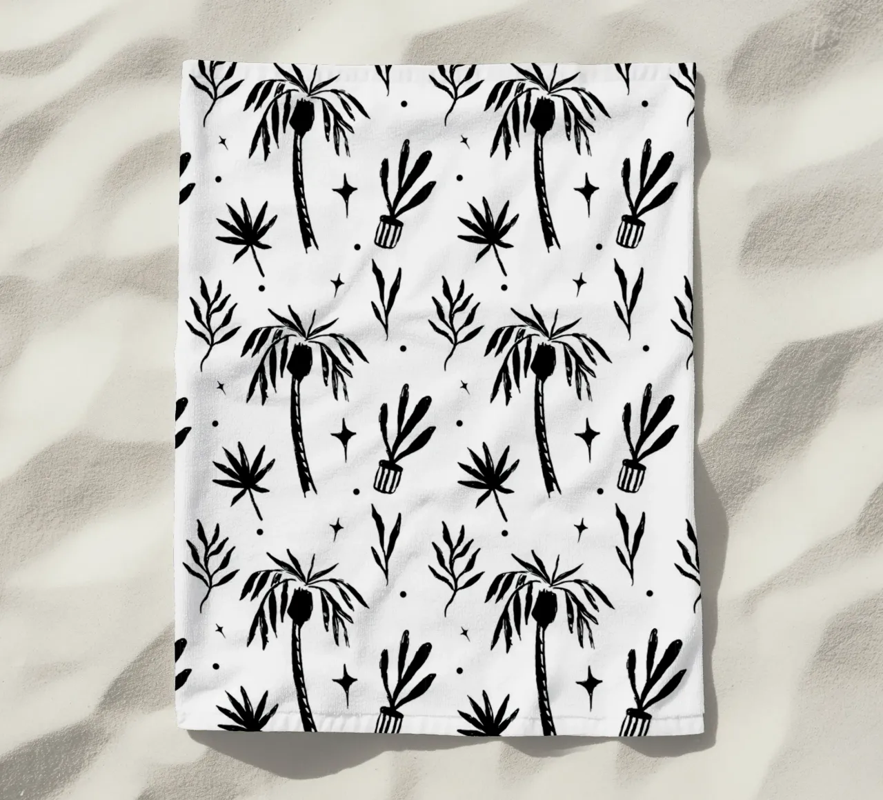 Seaside Pattern No 07 Strandtuch von treechild