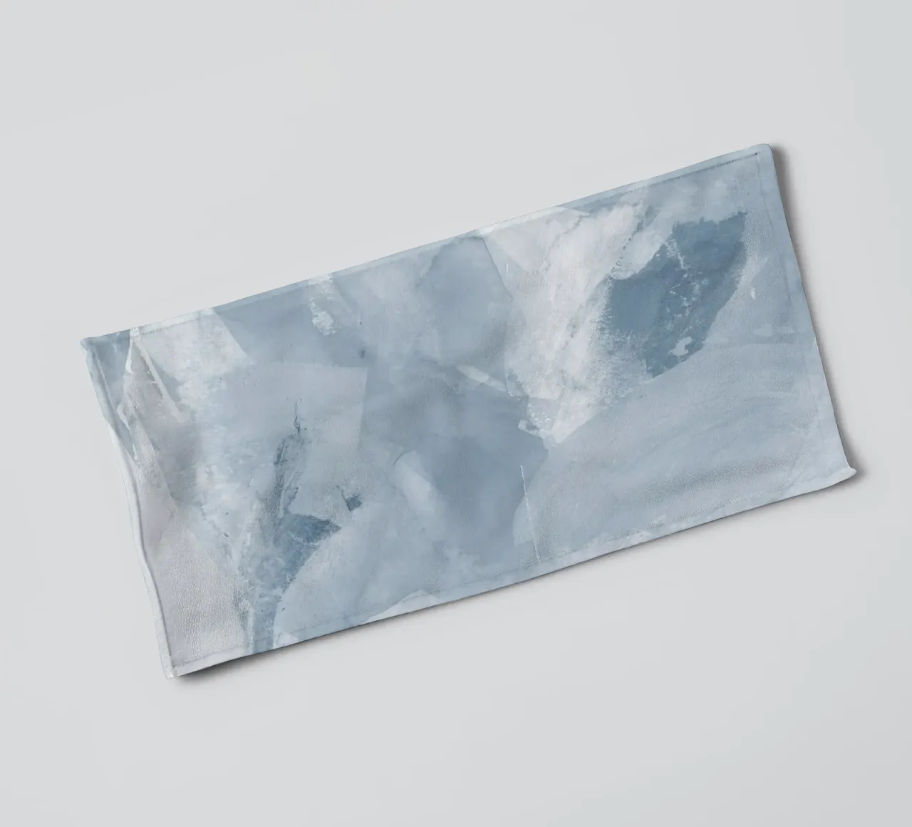 Pennellate di blu 6 asciugamano da bagno da NouveauPrints