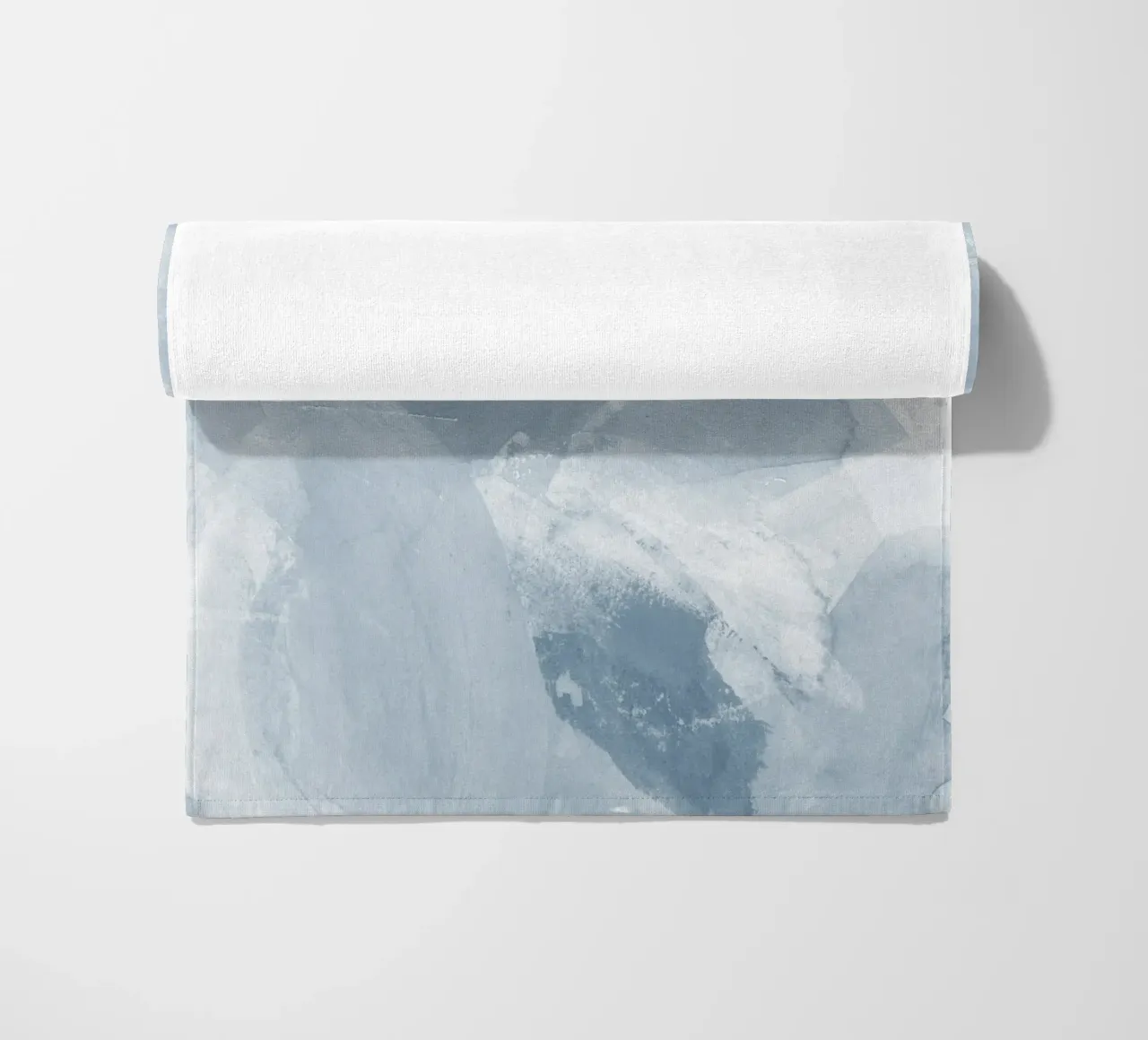 Pennellate di blu 6 telo mare da NouveauPrints