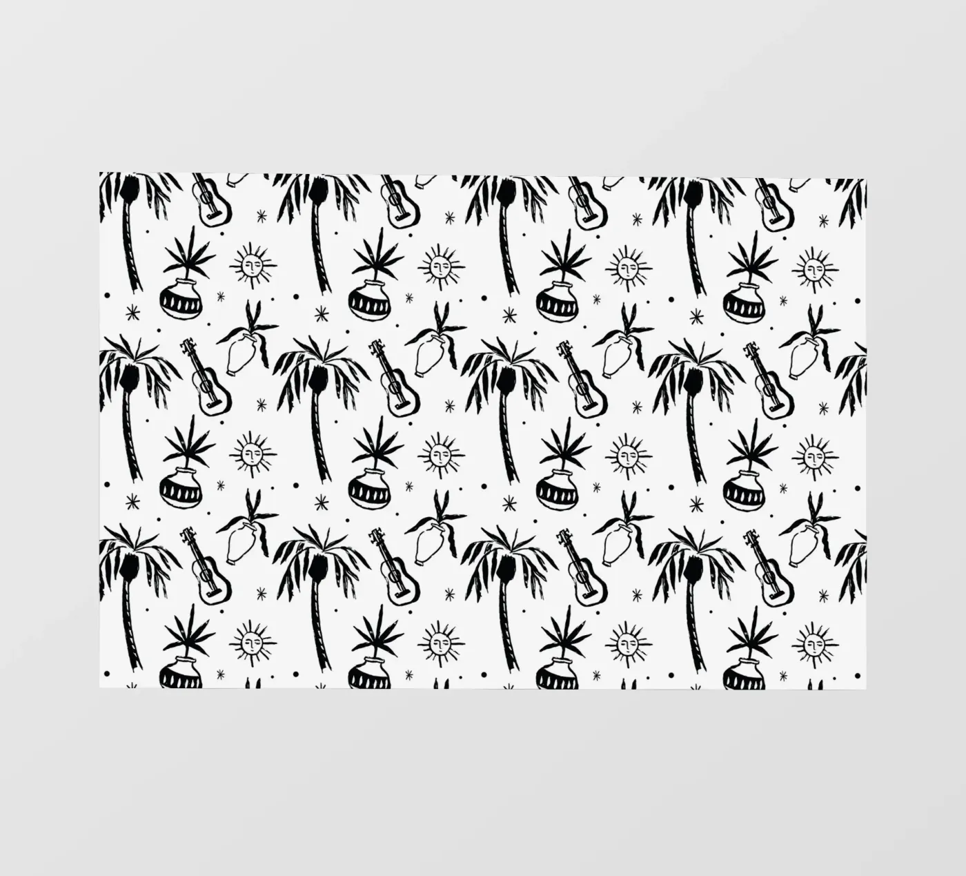 Seaside Pattern No 08 backlit folie van treechild