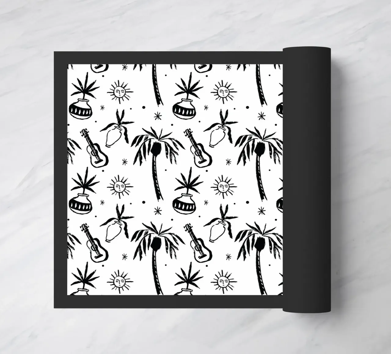 Seaside Pattern No 08 felpudo de treechild