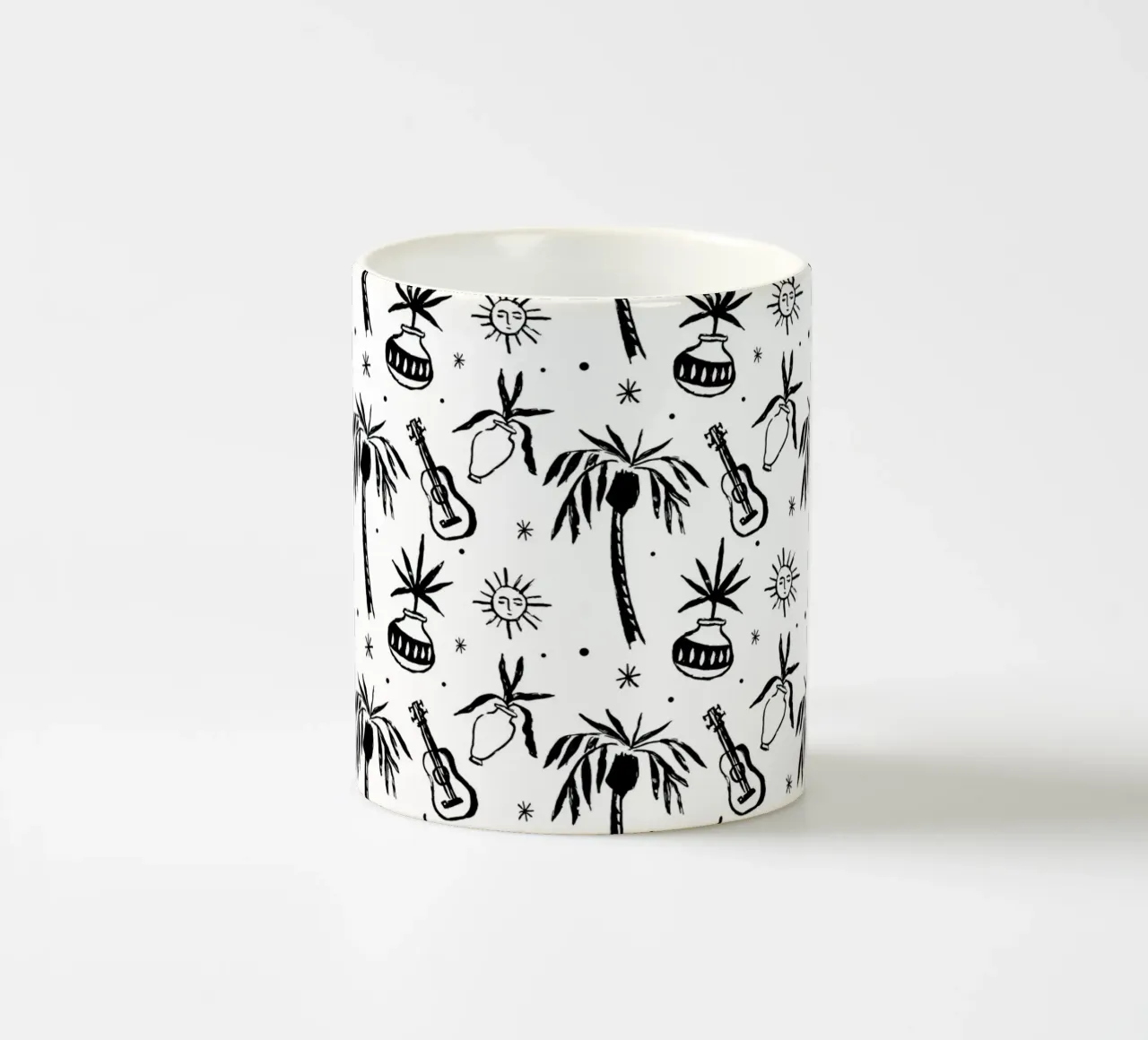 Seaside Pattern No 08 taza de cerámica de treechild
