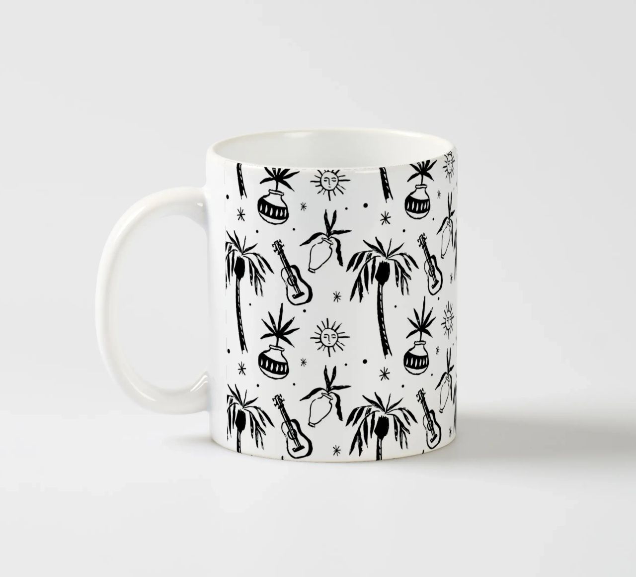 Seaside Pattern No 08 tazza in ceramica da treechild