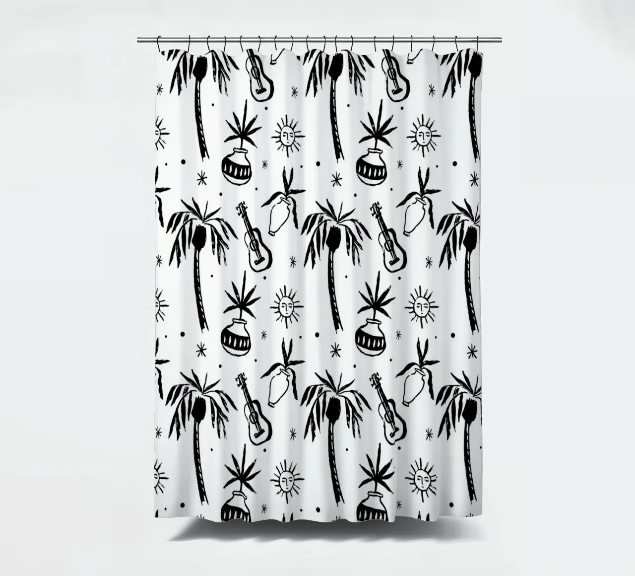 Seaside Pattern No 08 tenda da doccia da treechild