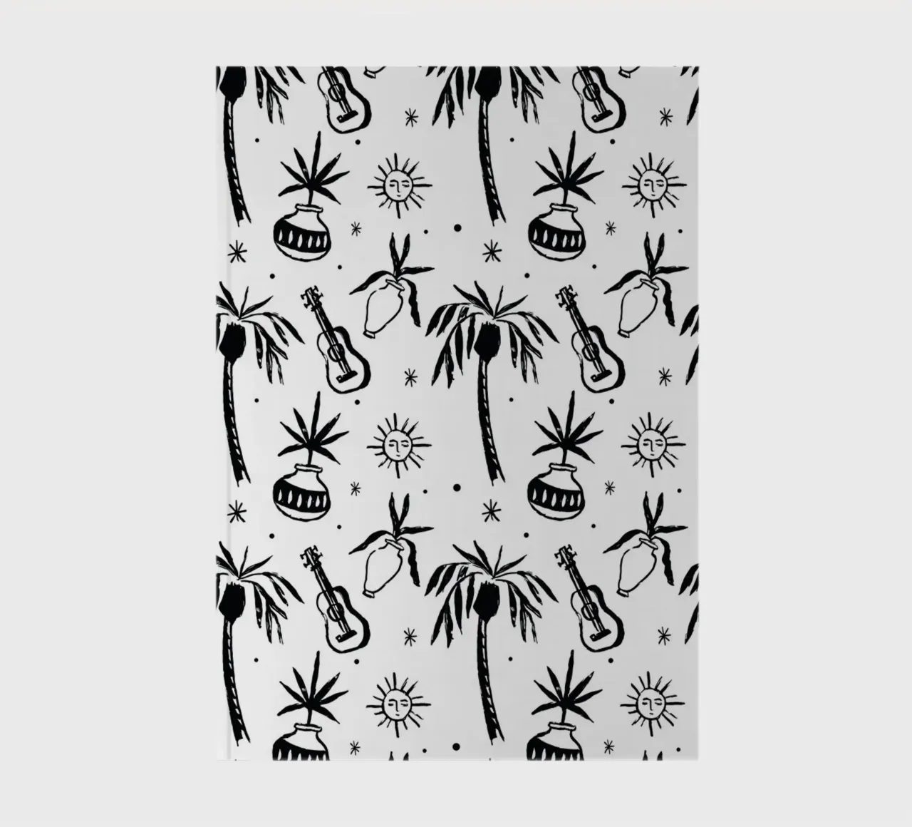 Seaside Pattern No 08 notebook by treechild