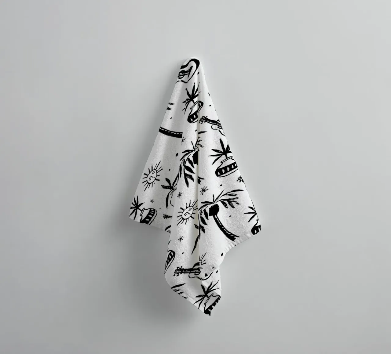 Seaside Pattern No 08 asciugamano da bagno da treechild