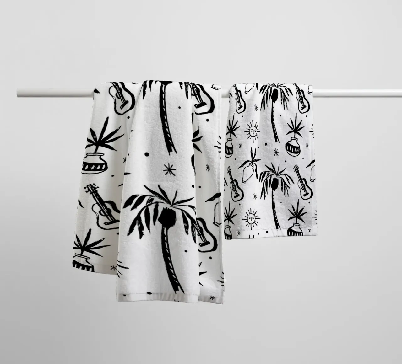 Seaside Pattern No 08 asciugamano da bagno da treechild