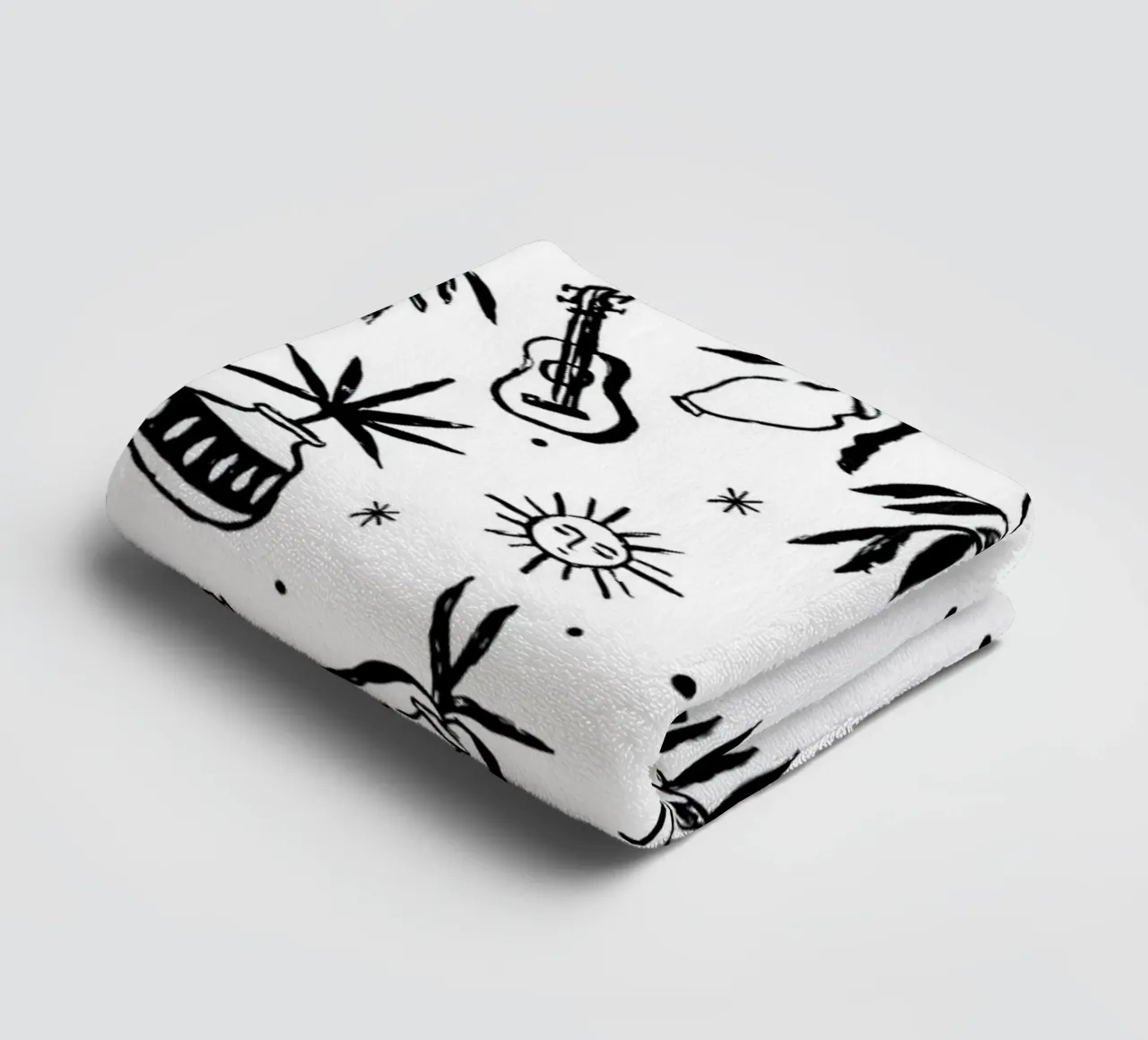 Seaside Pattern No 08 asciugamano da bagno da treechild