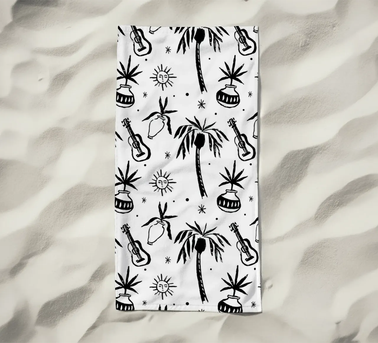 Seaside Pattern No 08 telo mare da treechild