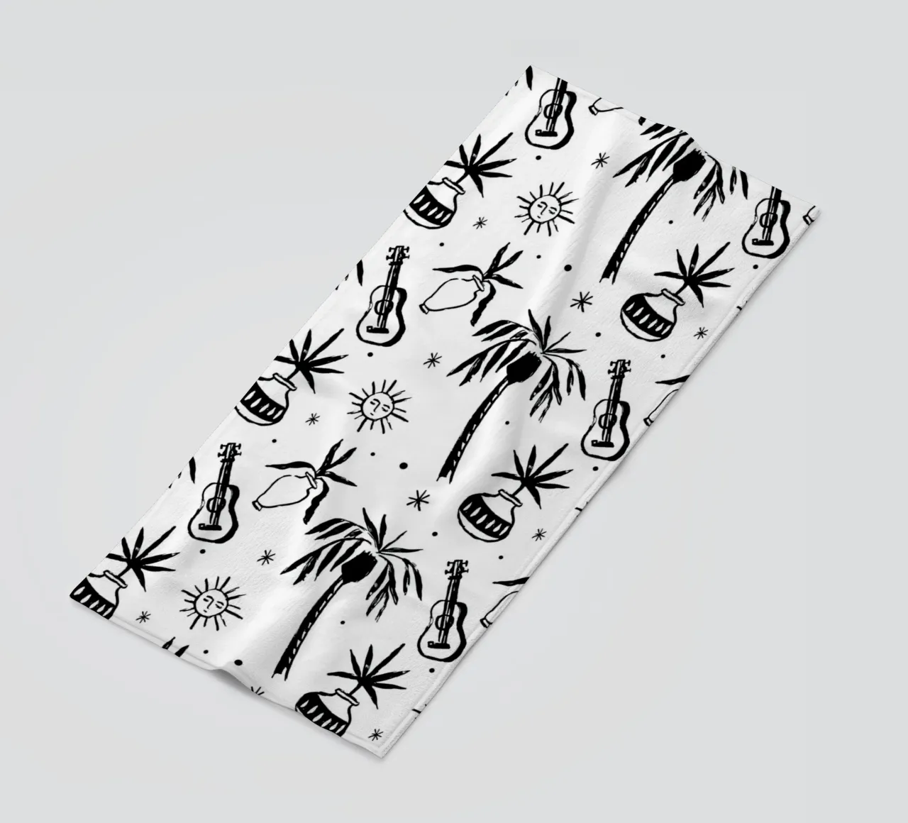 Seaside Pattern No 08 telo mare da treechild