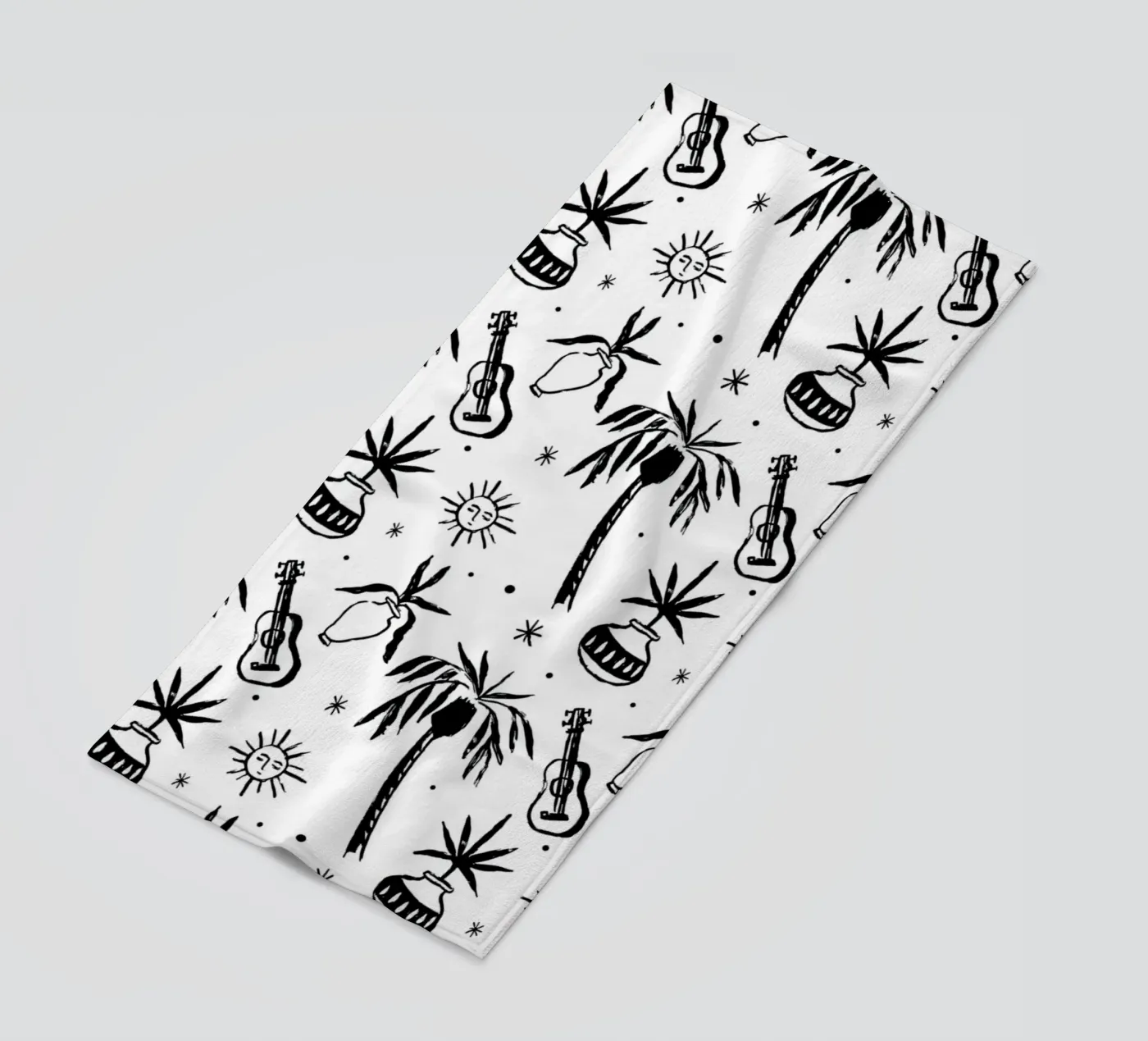 Seaside Pattern No 08 Strandtuch von treechild