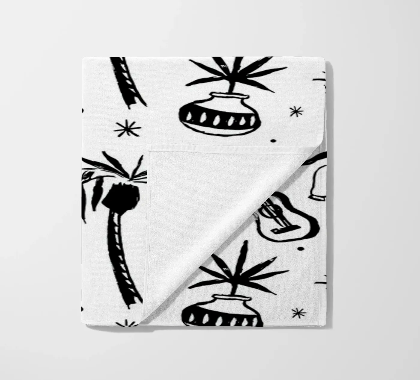 Seaside Pattern No 08 Strandtuch von treechild