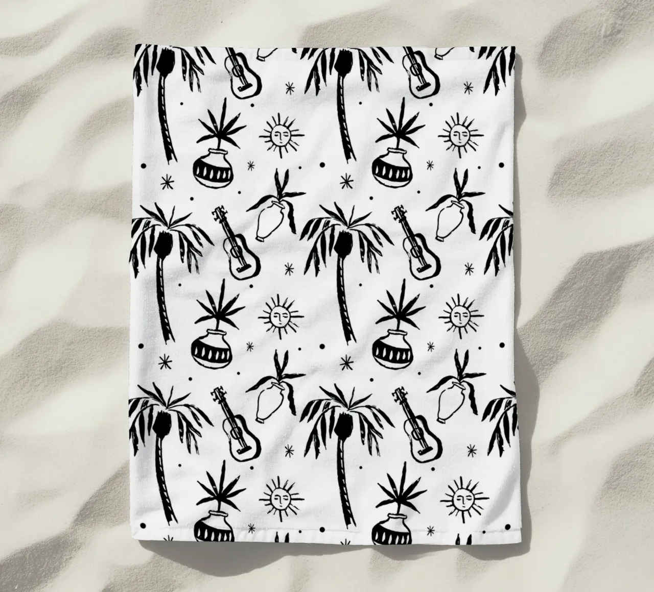 Seaside Pattern No 08 telo mare da treechild