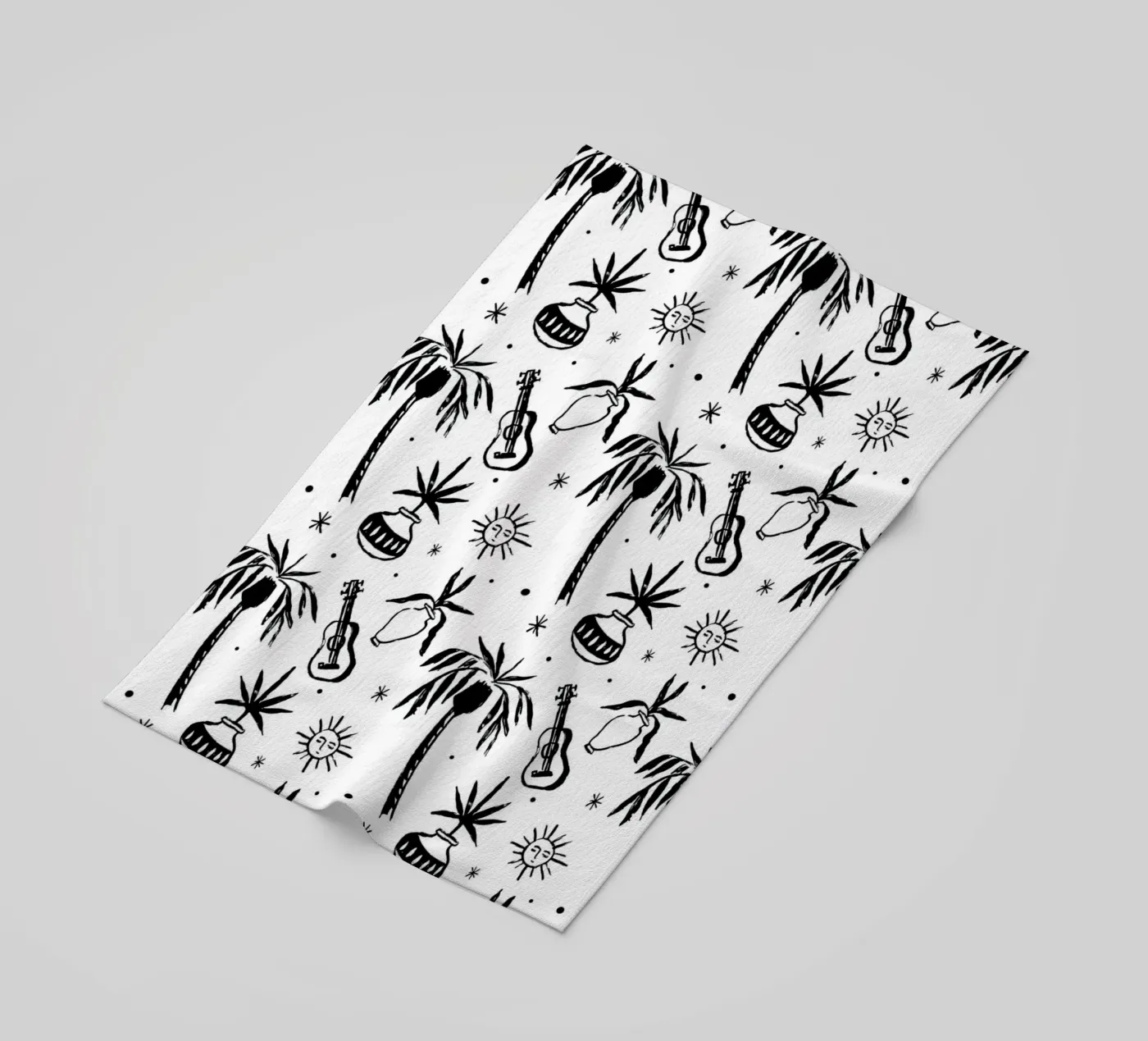 Seaside Pattern No 08 Strandtuch von treechild