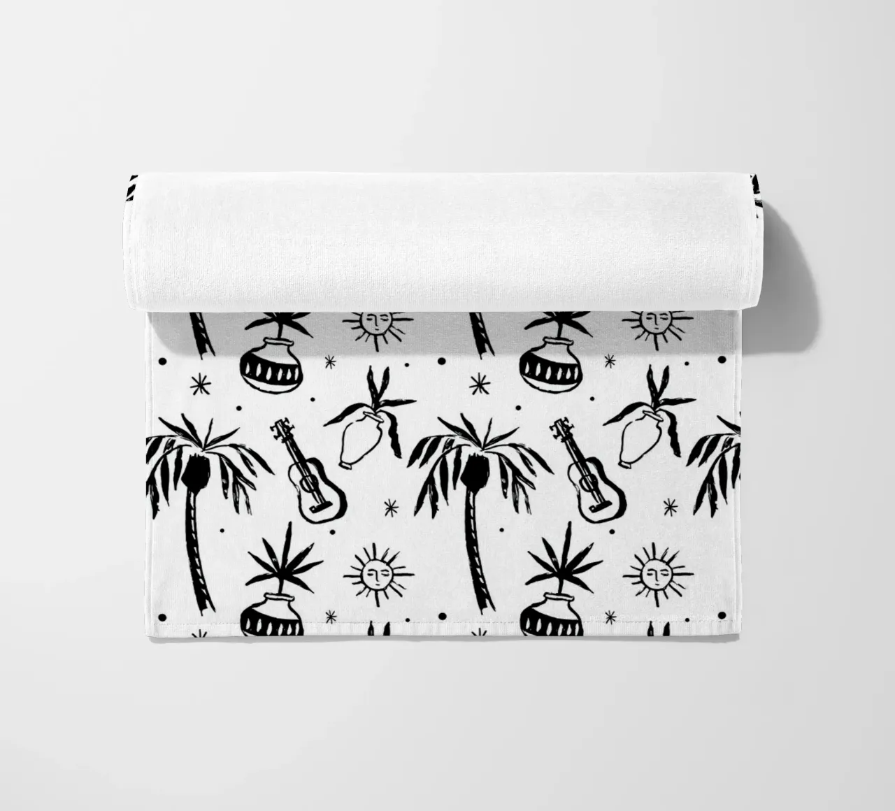 Seaside Pattern No 08 telo mare da treechild