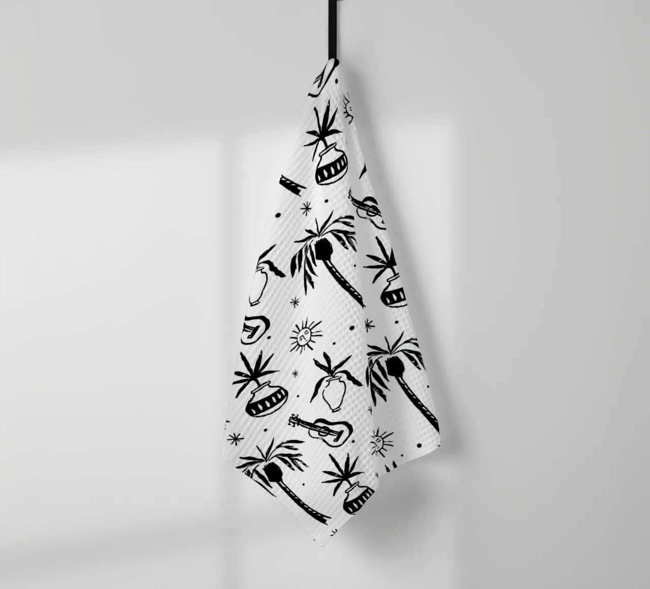 Seaside Pattern No 08 canovaccio da cucina da treechild