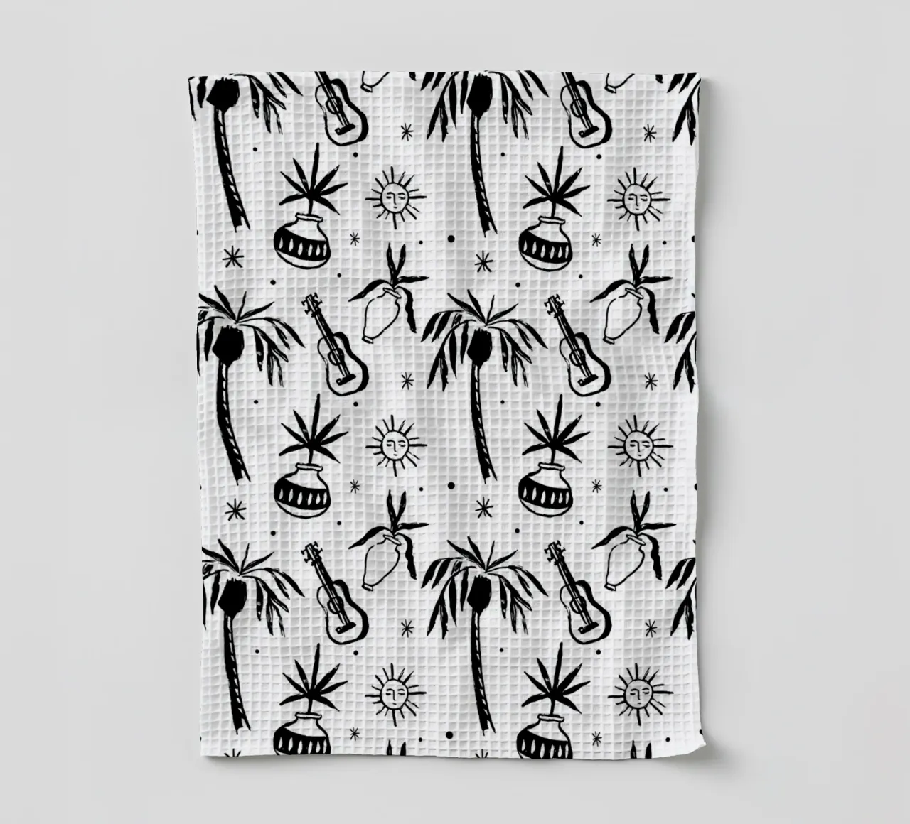 Seaside Pattern No 08 canovaccio da cucina da treechild